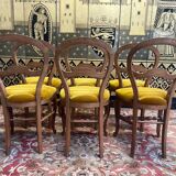 Suite of 6 Louis Philippe period chairs