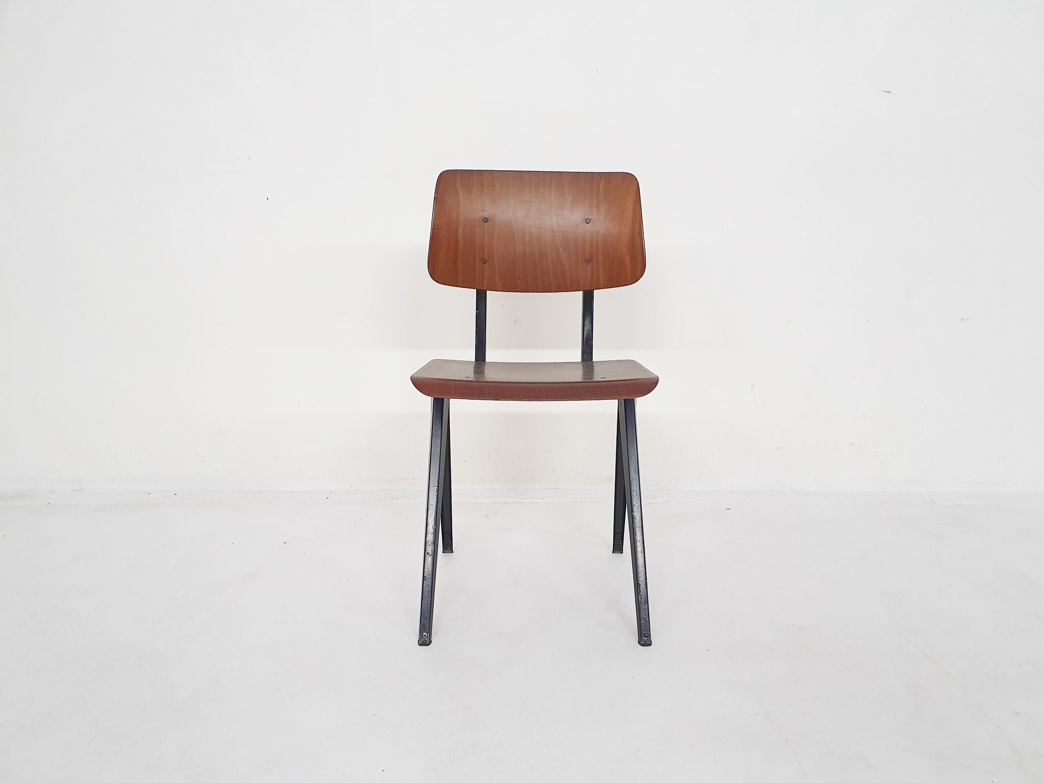 Industrial school chair by Galvanitas, model S16, The Netherlands 1970's