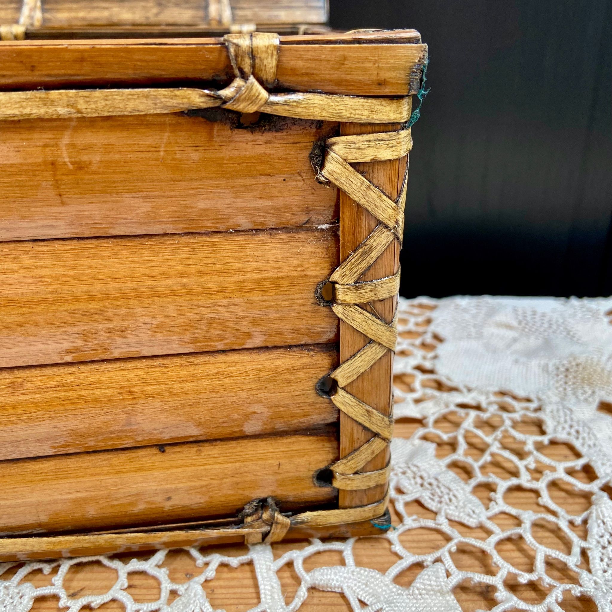 Coffret en bambou