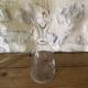 Antique glass pouring jug