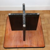 Elm magnifying glass coffee table