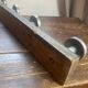 Patère en bois et aluminium