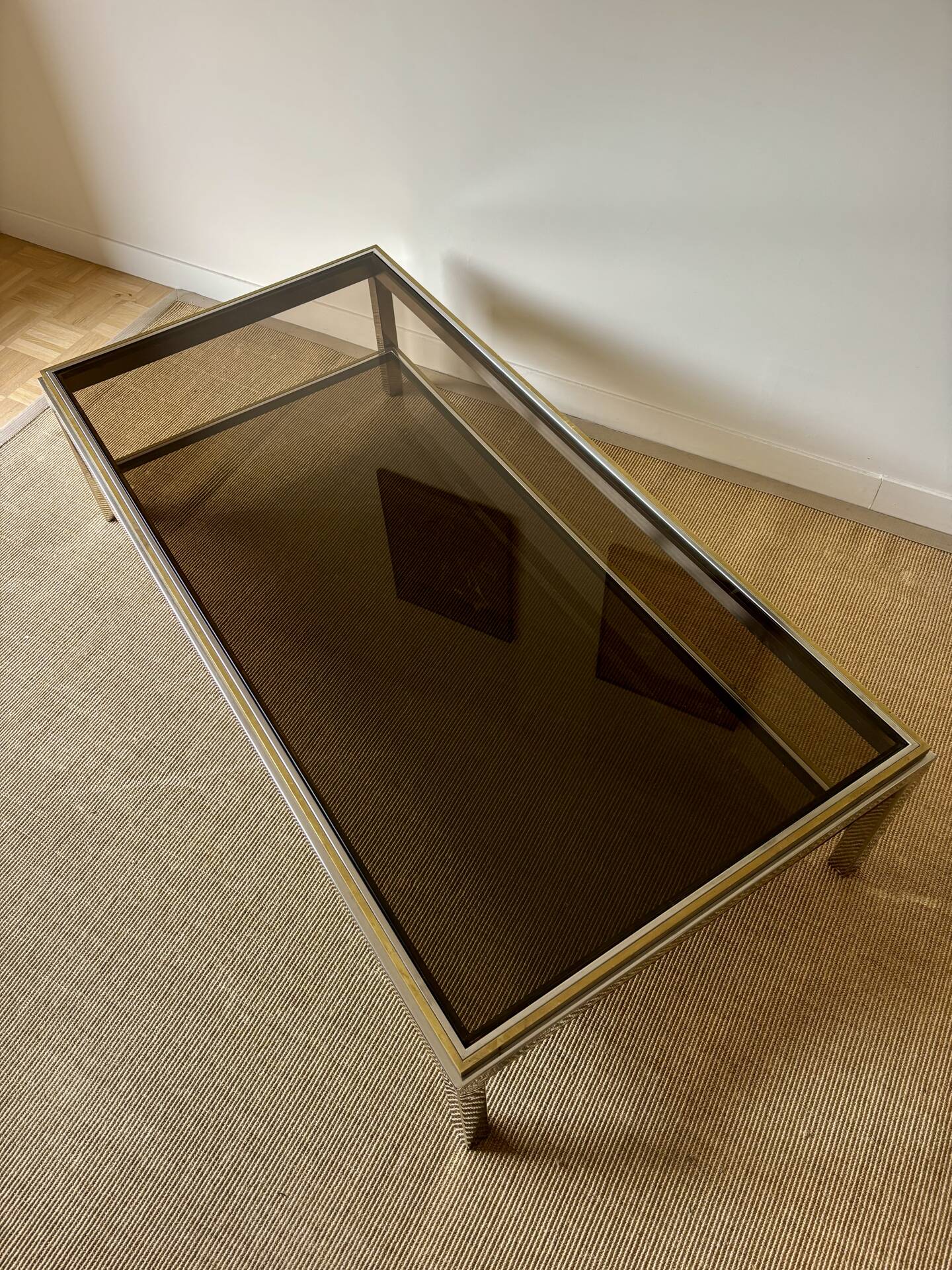 Large Linéa coffee table - Willy Rizzo