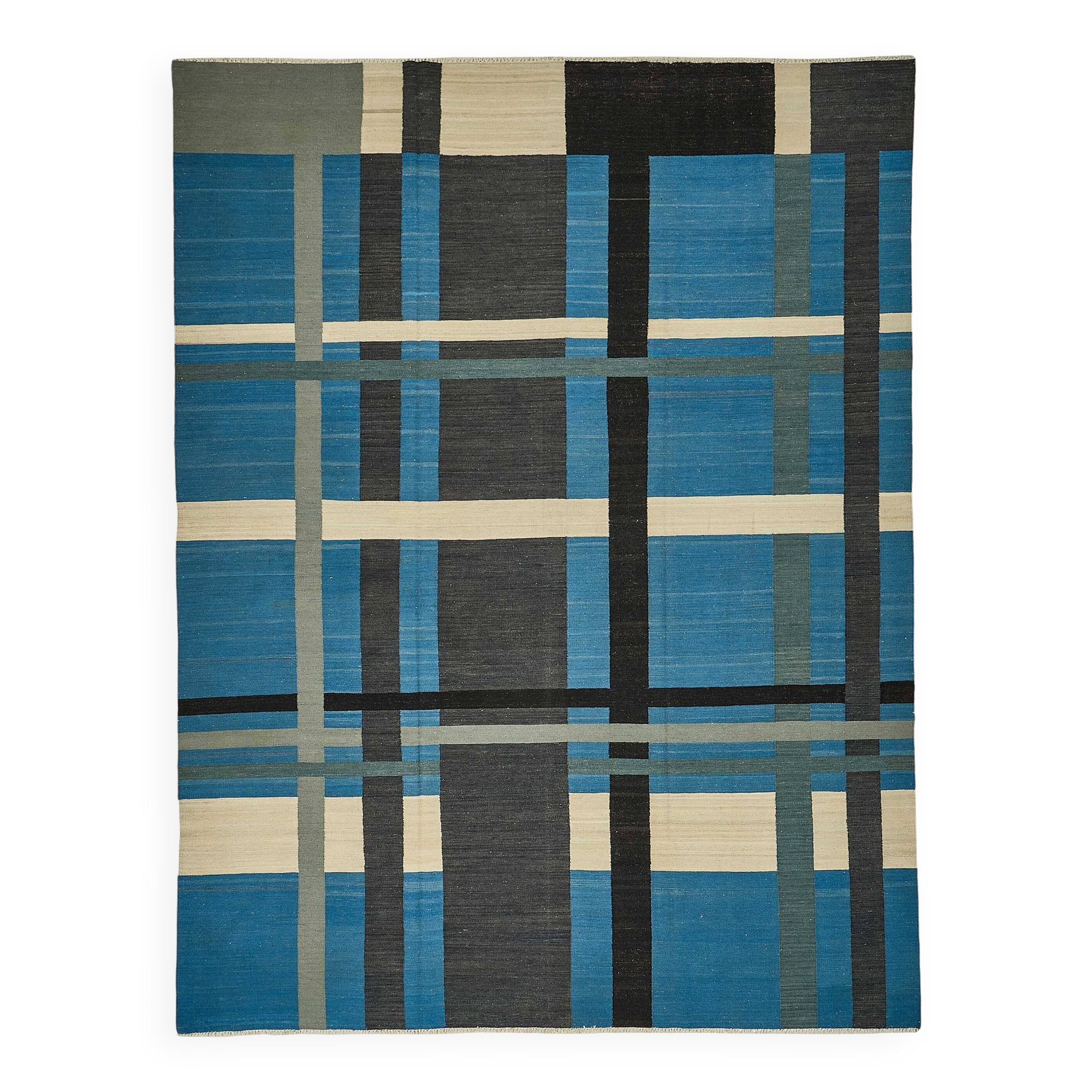 Contemporary Tribal Decorative Kilim 277 cm x 360 cm