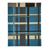 Kilim décoratif tribal contemporain 277 cm x 360 cm