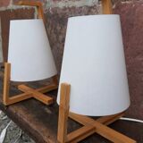 Pair of bedside lamps