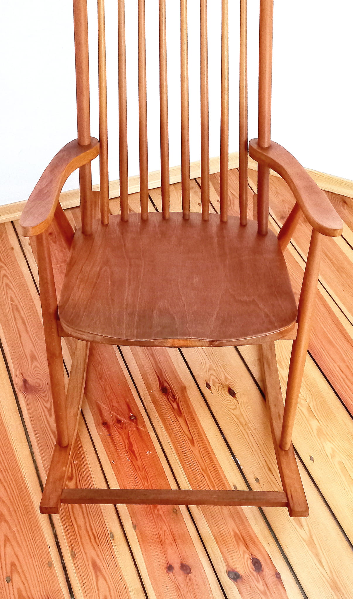 Rocking chair Holesov, Czechoslovakia 60s, Vintage, Retro