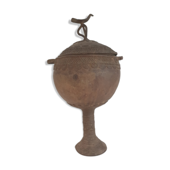 Ancient cup bronze African art