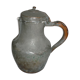 Old iron copper kettle