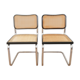 Pair of chairs by Marcel Breuer model B32