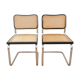Pair of chairs by Marcel Breuer model B32