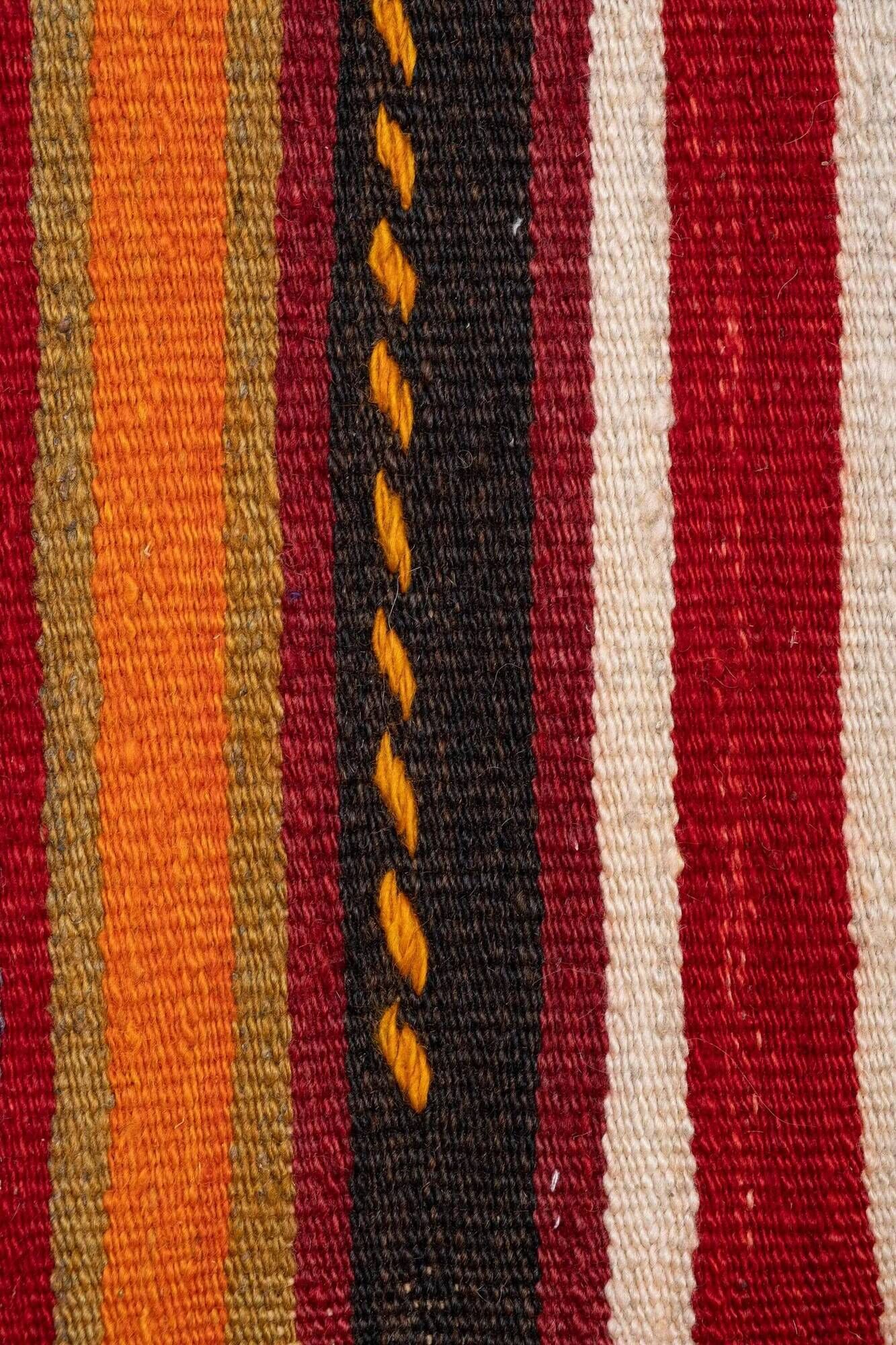 Vintage Turkish kilim handwoven 282x346 cm