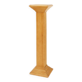 Pedestal console in pencil reed in the style of Vivai del Sud - 1970s