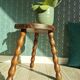Tabouret tripode vintage