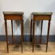 Paire de chevets style Louis XVI en acajou
