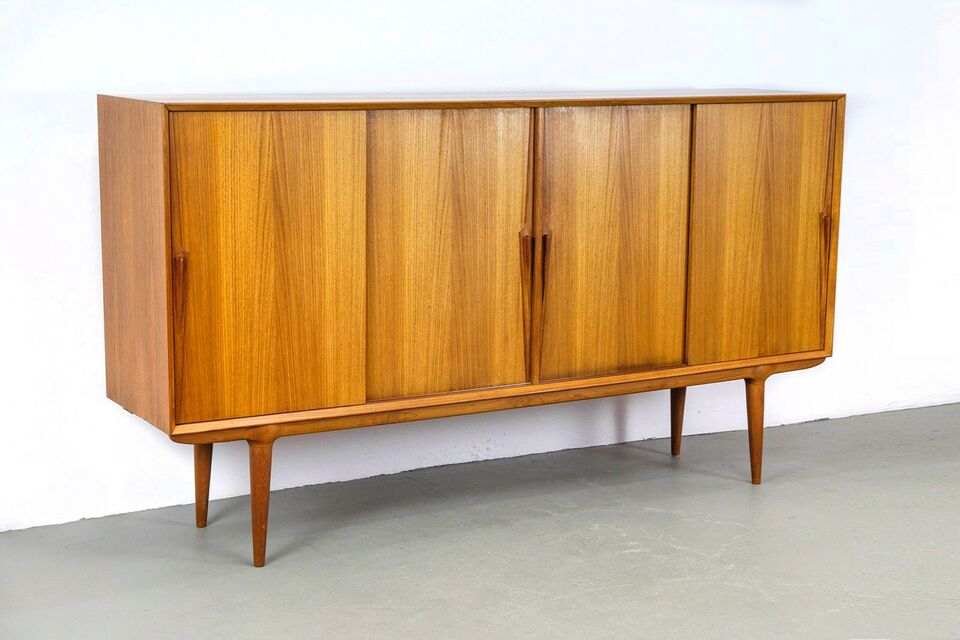 Vintage teak buffet model 19 19 Gunni Omann Jun 60s Selency