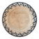 Plate on pedestal in Gien ironstone model Montigny