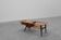 Coffee Table model 210, teak wood and ceramic,by Alfred Hendrickx, Belform