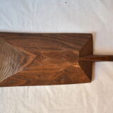 flat cut measure grain rice carved wood Egypt Africa Asia