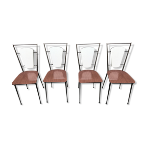 Série de 4 chaises en