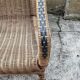 Small shepherdess chair for children in rattan 1950