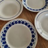 Set of vintage plates