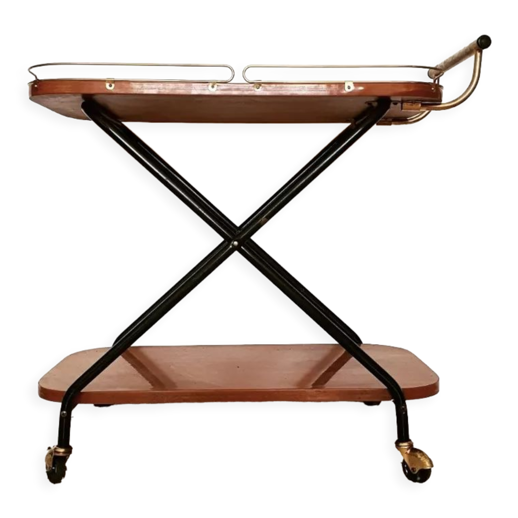 Vintage bar trolley