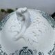 ANTIQUE ST AMAND EARTHENWARE SOUP TUREEN WITH LEBACQZ BOUCHARD FLORAL DECORATION