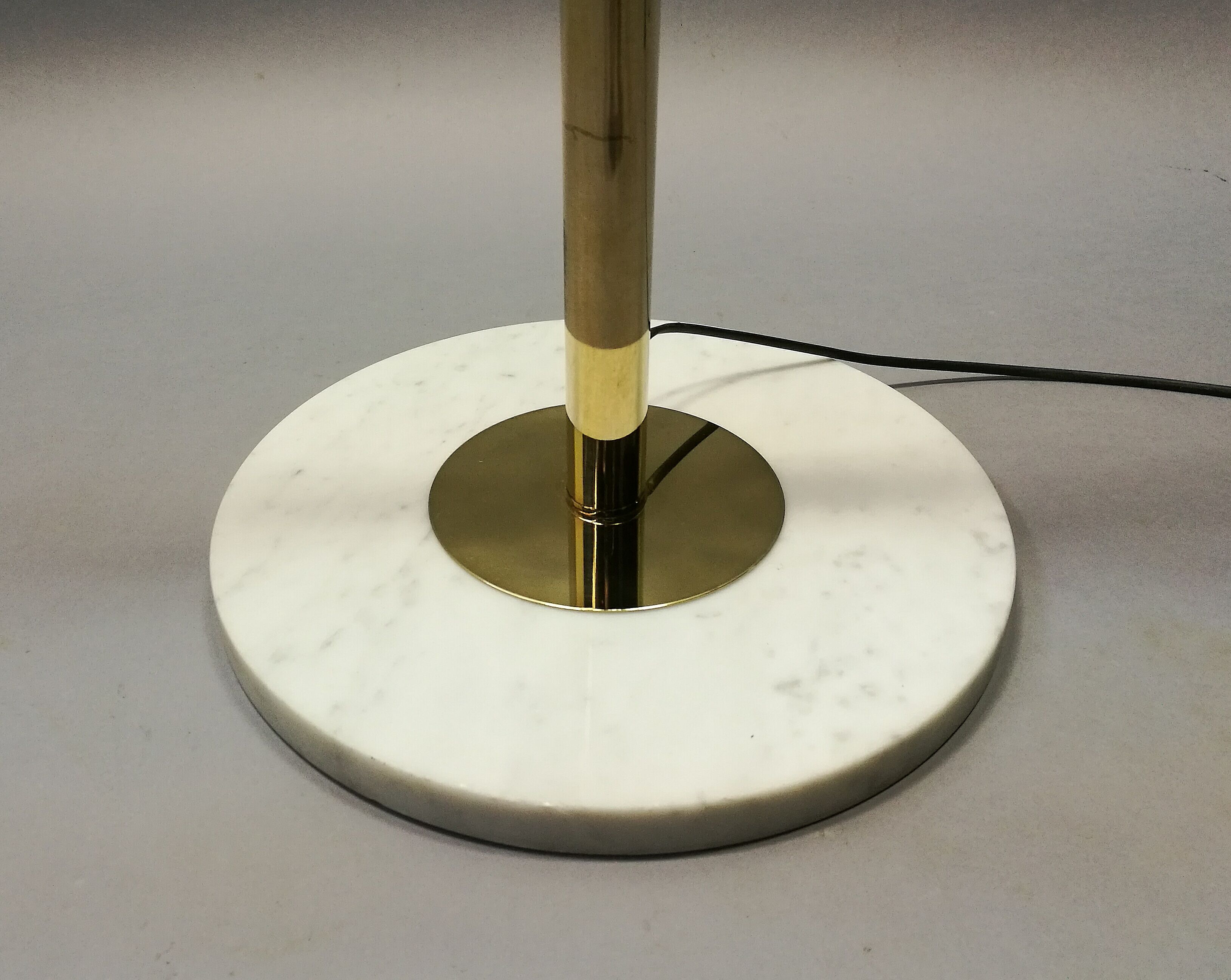 Floor lamp 70/80 gold and marble