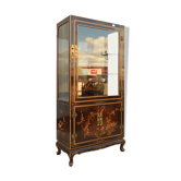Lacquered wooden display case