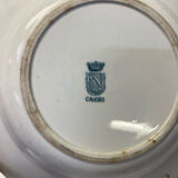 Plat de service Saint Amand ancien