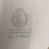 12 Assiettes à huitre et 1 plat de présentation
