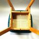 Suite de 6 chaises années 50 velours bleu canard