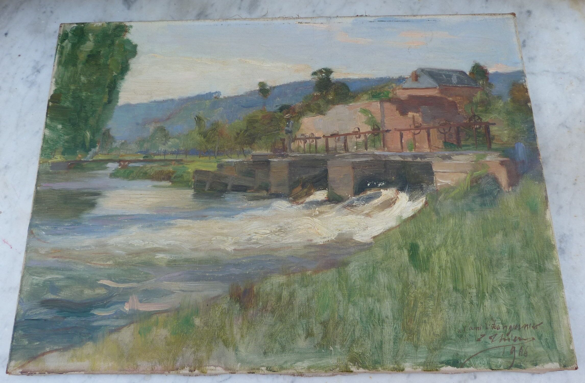 Oil on canvas