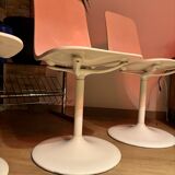Set of 3 “Pauline” chairs by Thibault Desombre