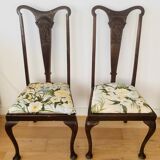 Set of 2 Art Nouveau chairs