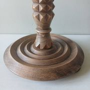 Rare oak guéridon by Charles Dudouyt – French Modernist, c.