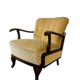 Vintage wooden armchair / club chair