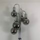 Chrome lamp 5 vintage lights