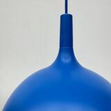 Vintage Space Age Blue Ceiling Lamp Väster by Knut Hagberg for Ikea, Sweden