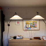 Vintage telescopic wall lamp "Aggregato Braccio 110" by Enzo Mari