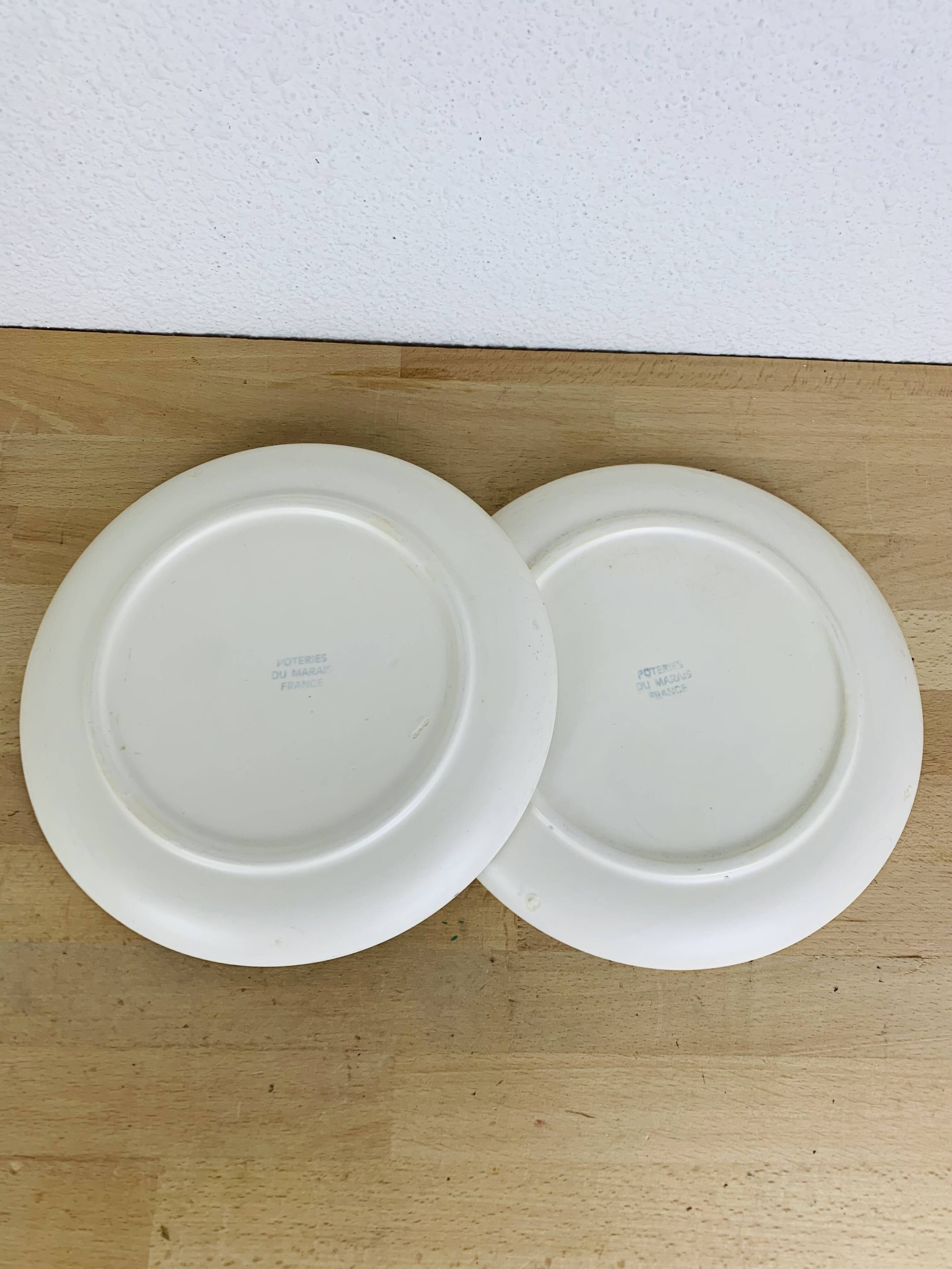 3 vintage ceramic dishes and pitcher from the 50s Poteries du Marais