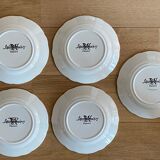5 talking plates "saving" Sarreguemines