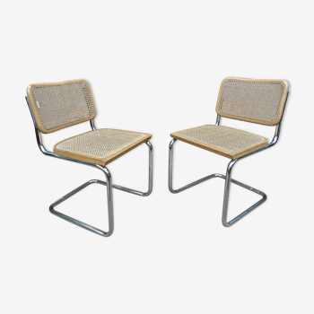 Pair of chairs B32 Marcel Breuer, 1970