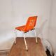 Chair with openwork plastic shell 1970