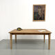 Campaign table in oak and pine, 1970s