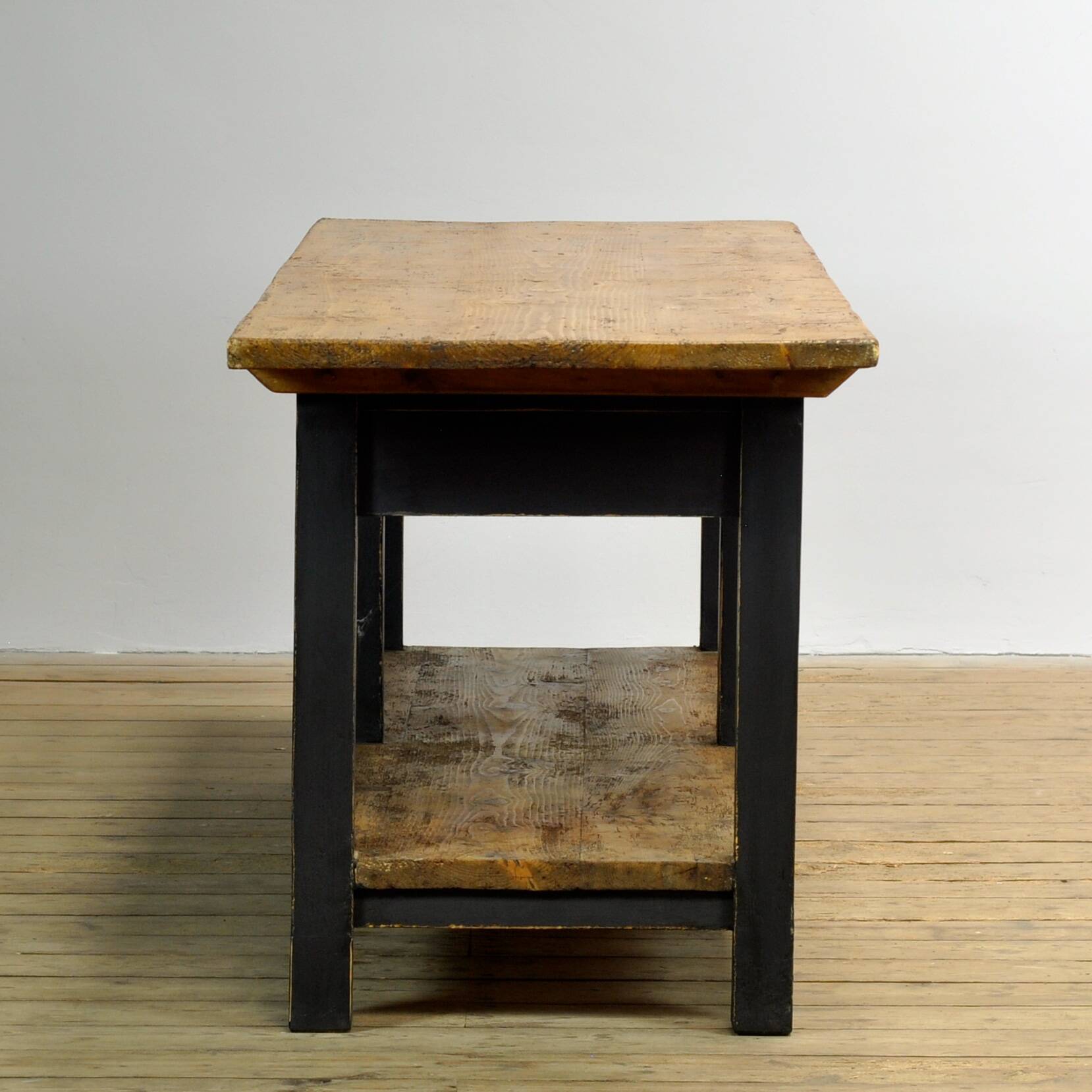 Pine kitchen/ prep table , circa 1920