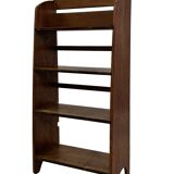 Art Deco Oak compact bookcase minimalist design