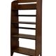 Art Deco Oak compact bookcase minimalist design