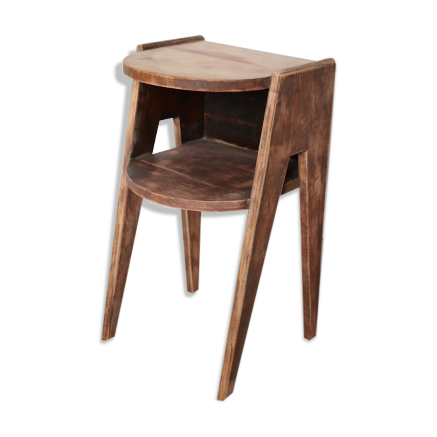 Bedside raw oak 1950